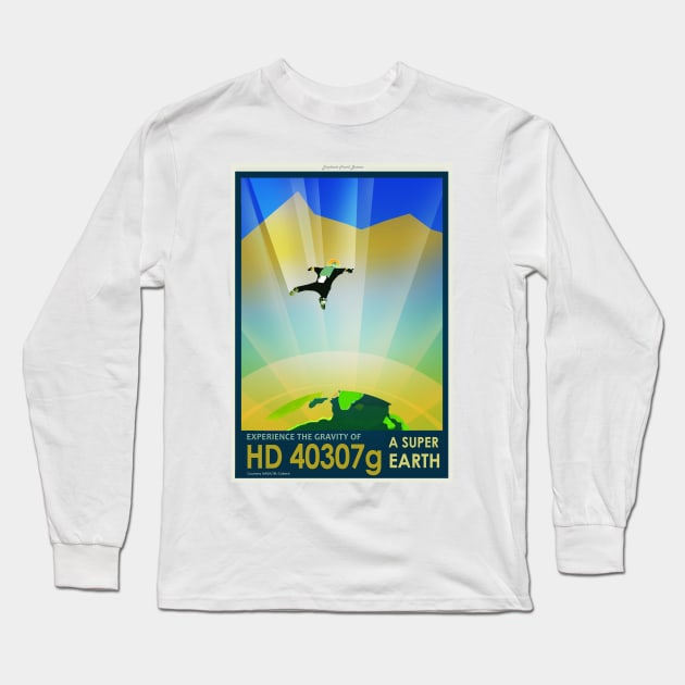 HD 40307g Concept Art Long Sleeve T-Shirt by Big Term Designs